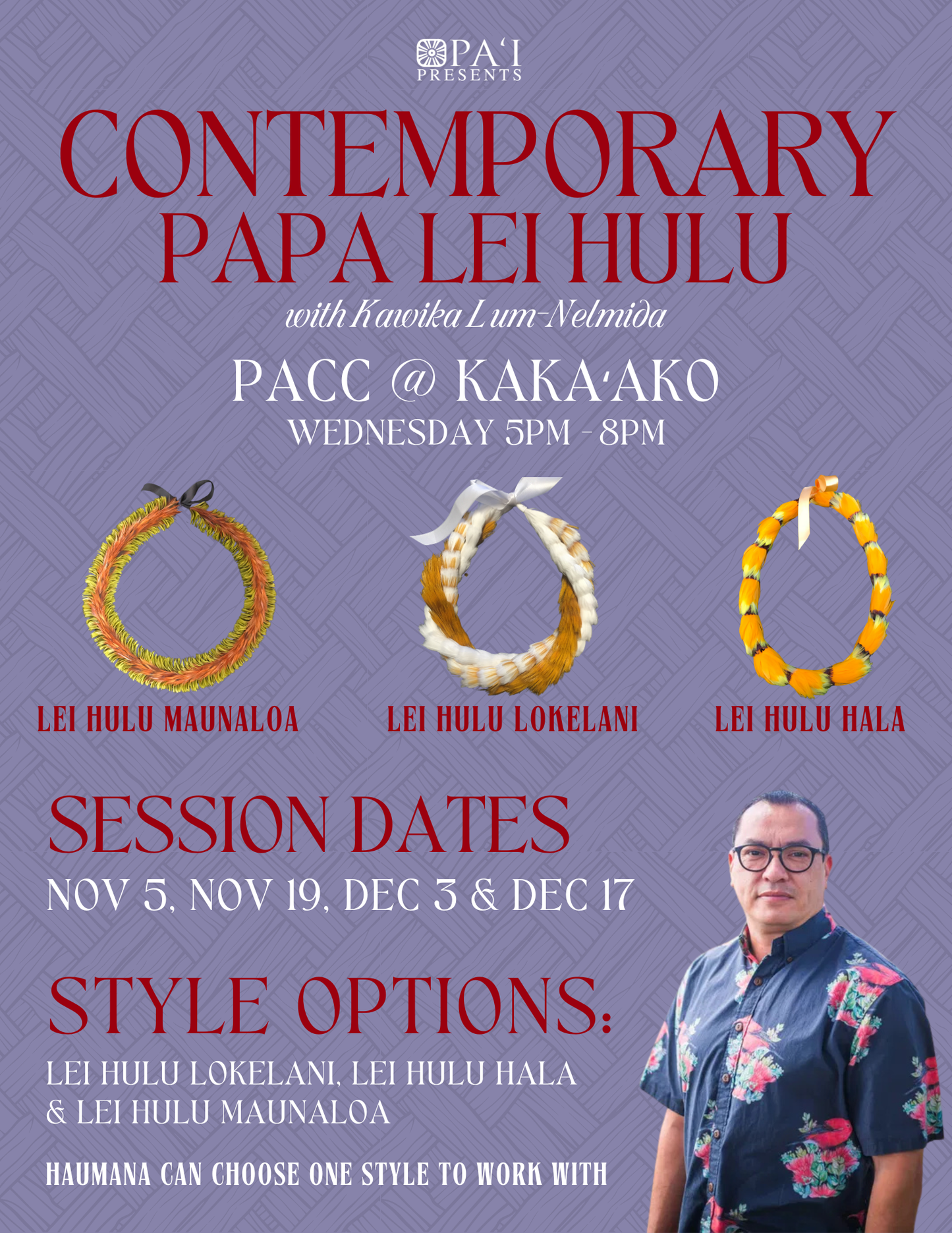 Contemporary Papa Lei Hulu