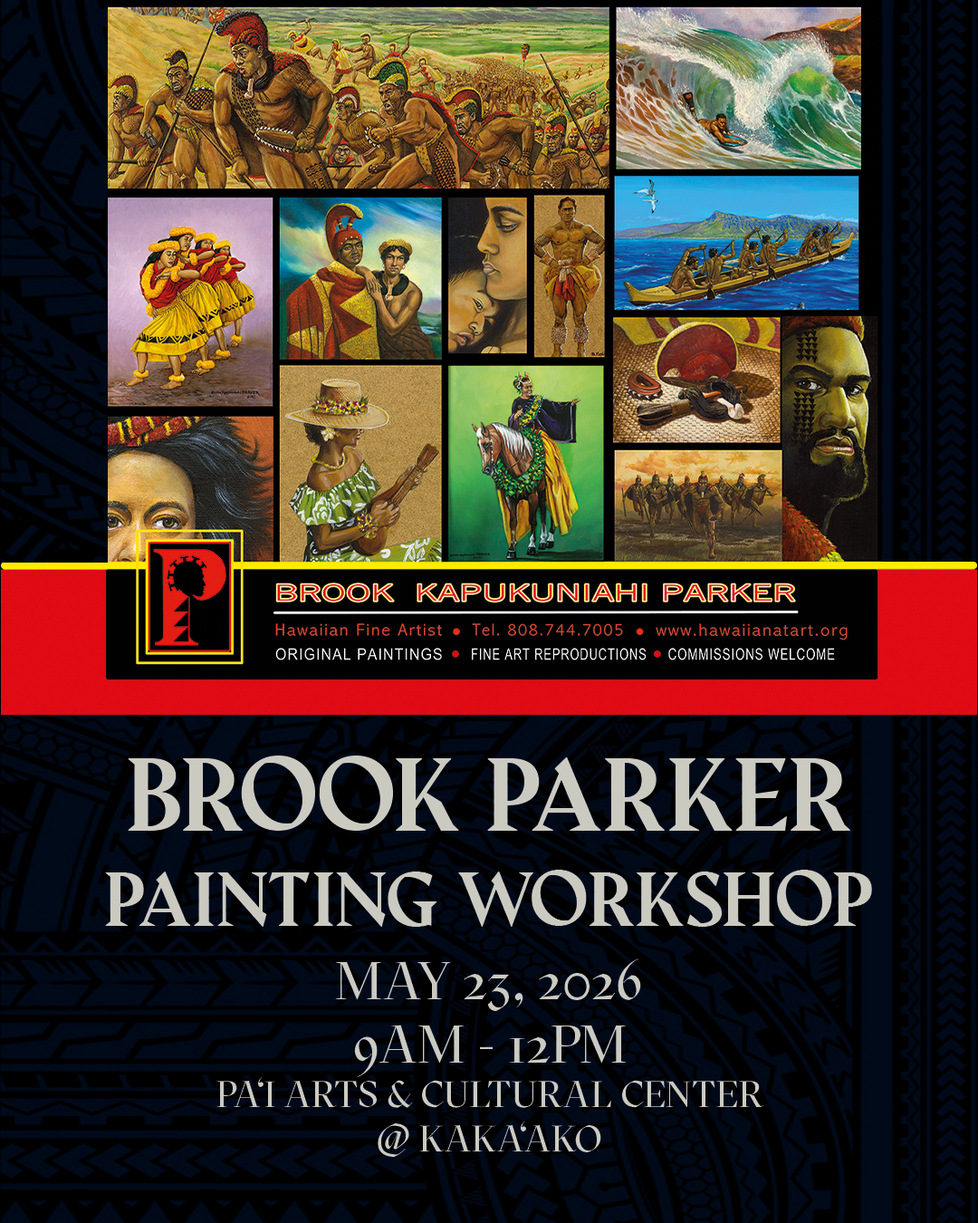 Painting with Brook Parker